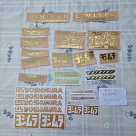 Set Adesivi Yoshimura Gold Limited Edition