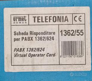 URMET SCHEDA CENTRALINO 1362/55