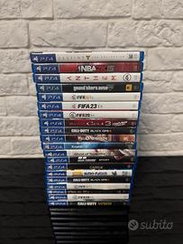 Lotto Custodie PS4 originali con Copertine 20 Pz.