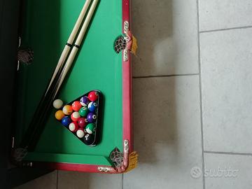 Biliardo da tavolo completo