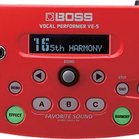 Vocal Performer Con Effetti Per la Voce BOSS VE-5