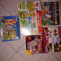 . Masha e Orso,1000 quiz,Disney puzzle