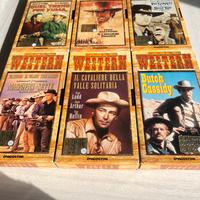N 6 Vhs originali Western De agostini
