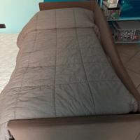 Letto con letto contenitore con doppio materasso