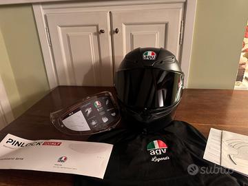 Casco AGV K6 s - taglia M - fibra di carbonio