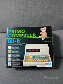 Primo Computer Bit 6 Vtech Editrice Giochi 1988