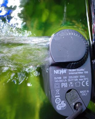filtro newa duetto DJ 100 con cannolicchi