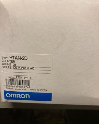 Conta pezzi Omron H7 AN-2D