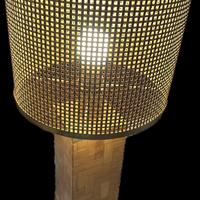 Lampada da tavolo in legno