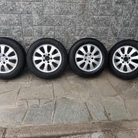 Cerchi in lega Mercedes 15"+Gomme Invernali al 90%