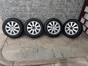 Cerchi in lega Mercedes 15"+Gomme Invernali al 90%