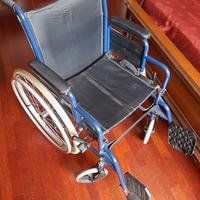 sedia rotelle pieghevole