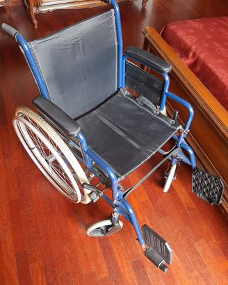 sedia rotelle pieghevole