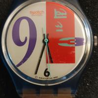 Orologio Swatch vintage AG 1990 Quarzo 