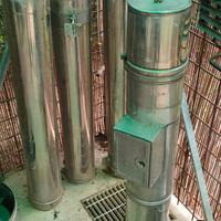 camino in acciaio inox 