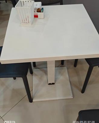 tavolo in ferro 60x60 h75