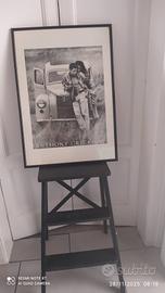 Cuadro incorniciata in legno the outsiders