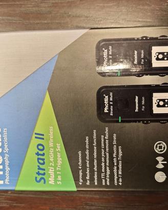 Phottix strato ii multi 5 in 1 trigger set Nikon