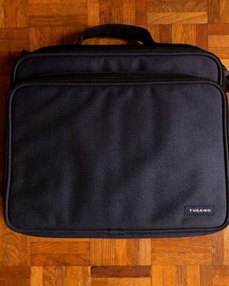 Porta pc Tucano azzurro 32x30cm