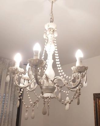 Lampadario a sospensione 6 luci.