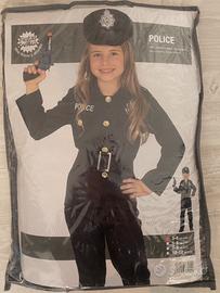 Vestito di carnevale “poliziotto” bambino anni 3-4