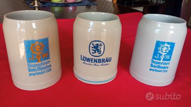 Boccali tedeschi per birra