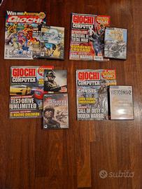 Lotto Riviste con Giochi PC Sparatutto Militari