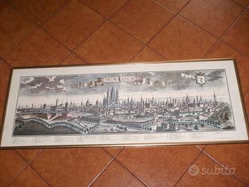 Stampa della vecchia Milano