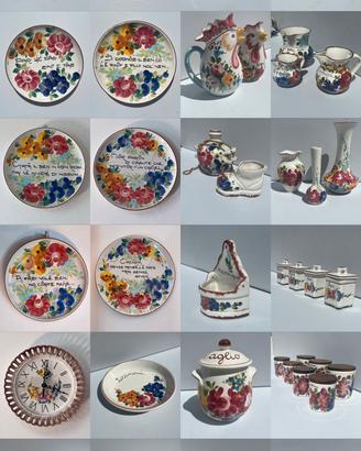 Collezione ceramiche friulane  originali