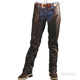 Chaps western effetto "pull-up" Realizzate in cuoi