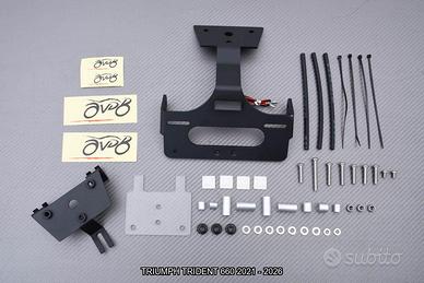 Portatarga corto TRIUMPH TRIDENT 660 2021 - 2026