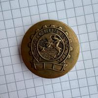 Magnete Vespa Club Italia in ottone