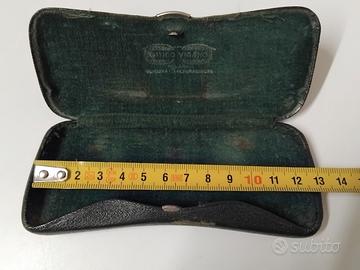 CUSTODIA VECCHI ANTICHI OCCHIALI 