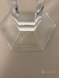 Portacandele Tiffany cristallo