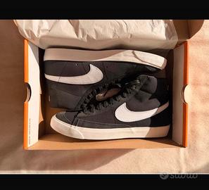 Nike Blazer Mid '77 Vintage – Black/White Leather