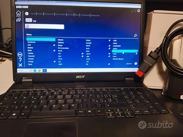 Notebook con interfaccia per diagnosi