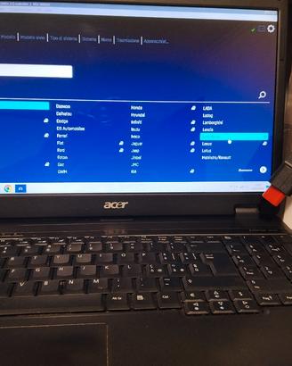 Notebook con interfaccia per diagnosi