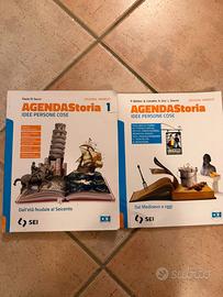 Lotto 2 Libri AgendaStoria SEI