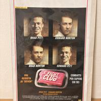 Poster Fight Club "Cinemini" - Raro Originale
