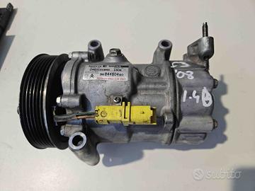 COMPRESSORE A/C CITROEN C3 2Â° Serie 9684480480 di