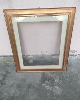 Cornice oro con passepartout 50 x 60