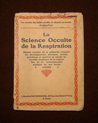 Science Occulte de la Respiration - raro