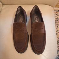mocassino Tod's scamosciato taglia 45
