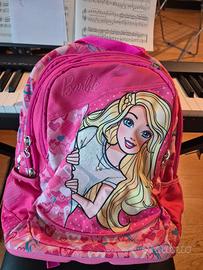 Zaino bambina barbie scuola 3 cerniere.