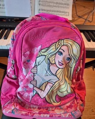 Zaino bambina barbie scuola 3 cerniere.