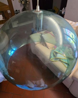 Kartell lampada a sospensione Fly Verde
