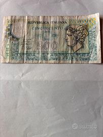 500 lire Mercurio anno 1979