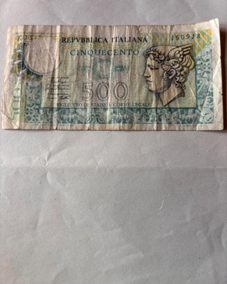 500 lire Mercurio anno 1979