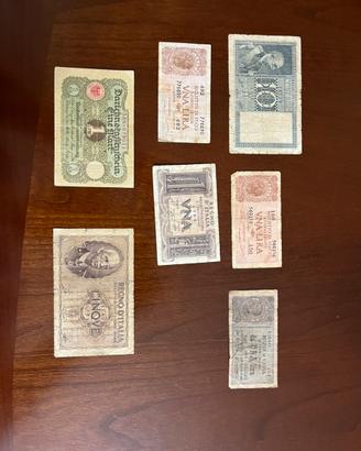 Lotto n2, Banconote regno di italia e germania