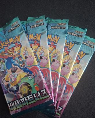 Pokémon Battle Partners (SV9), set di 5 pacchetti